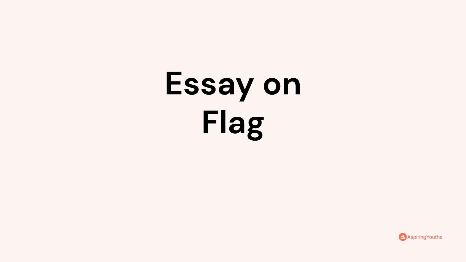 essay-on-flag