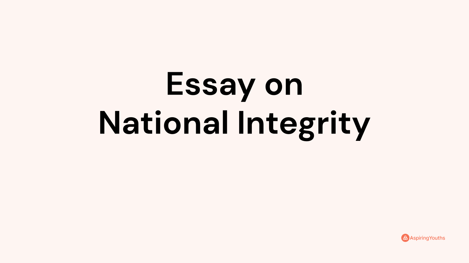 essay-on-national-integrity