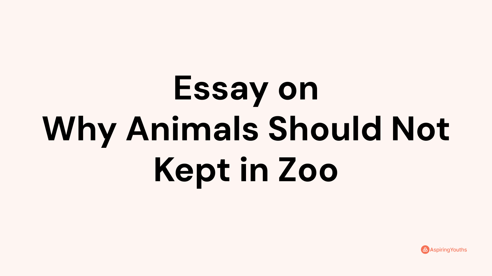 why animals should not be used for research essay