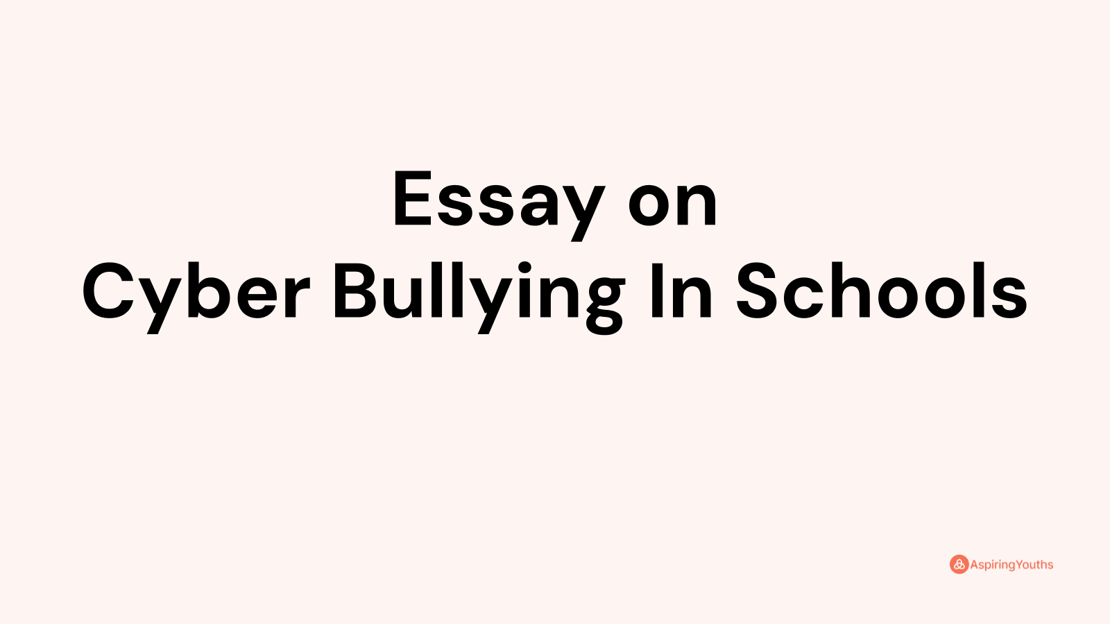 cyber bullying essay in social media