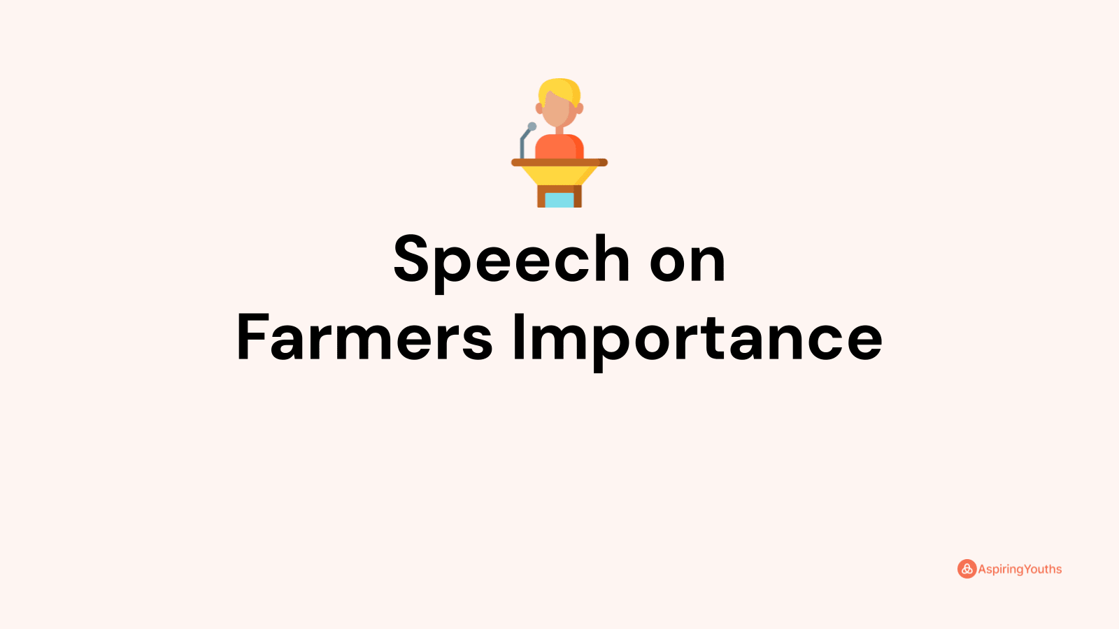 speech-on-farmers-importance