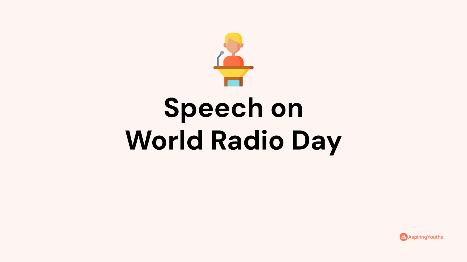 speech on world radio day