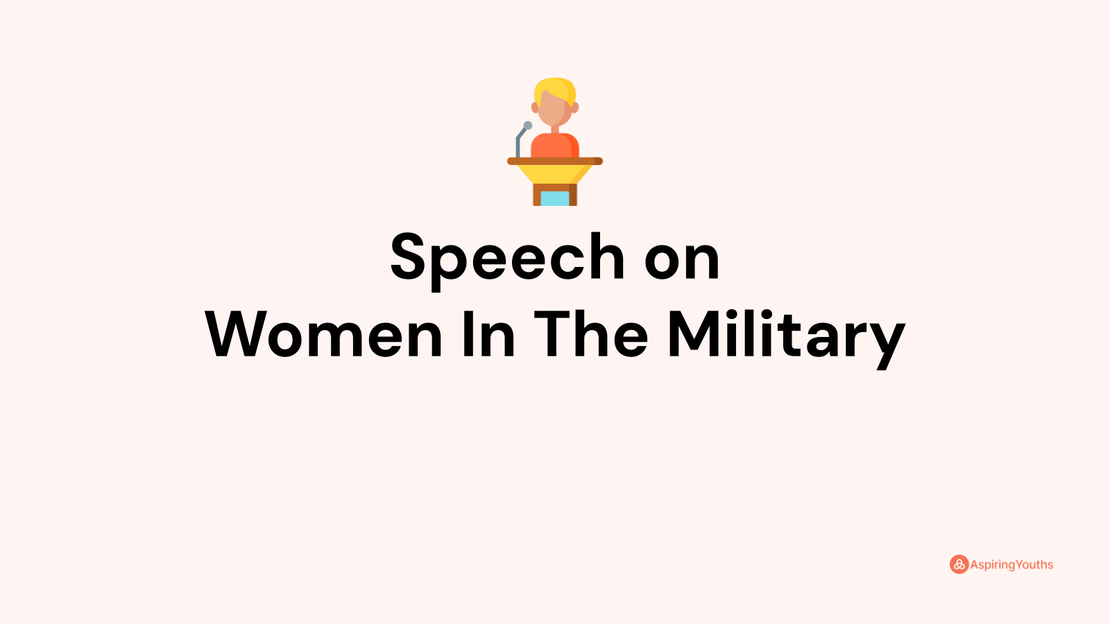 speech-on-women-in-the-military