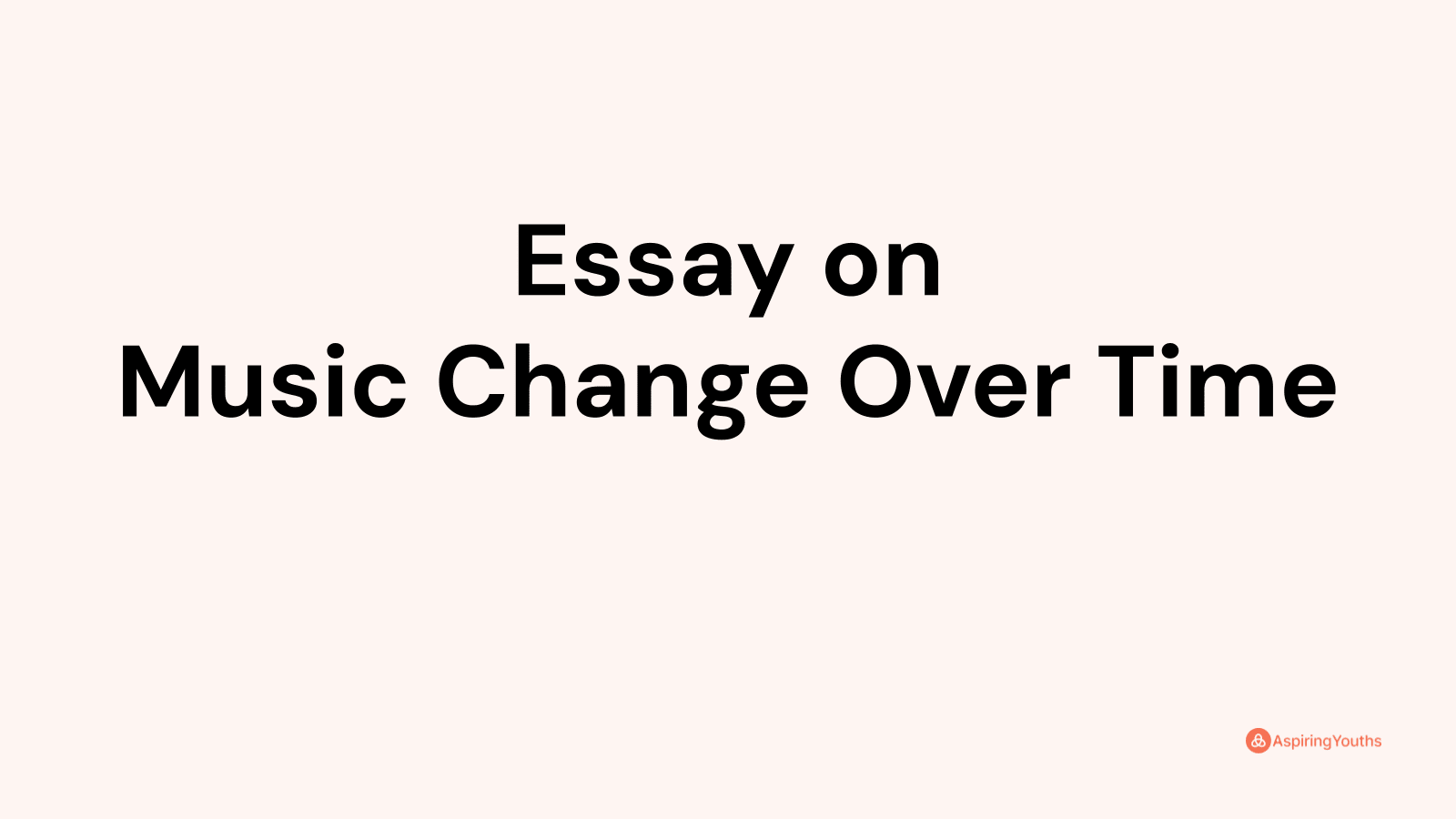 music industry change essay