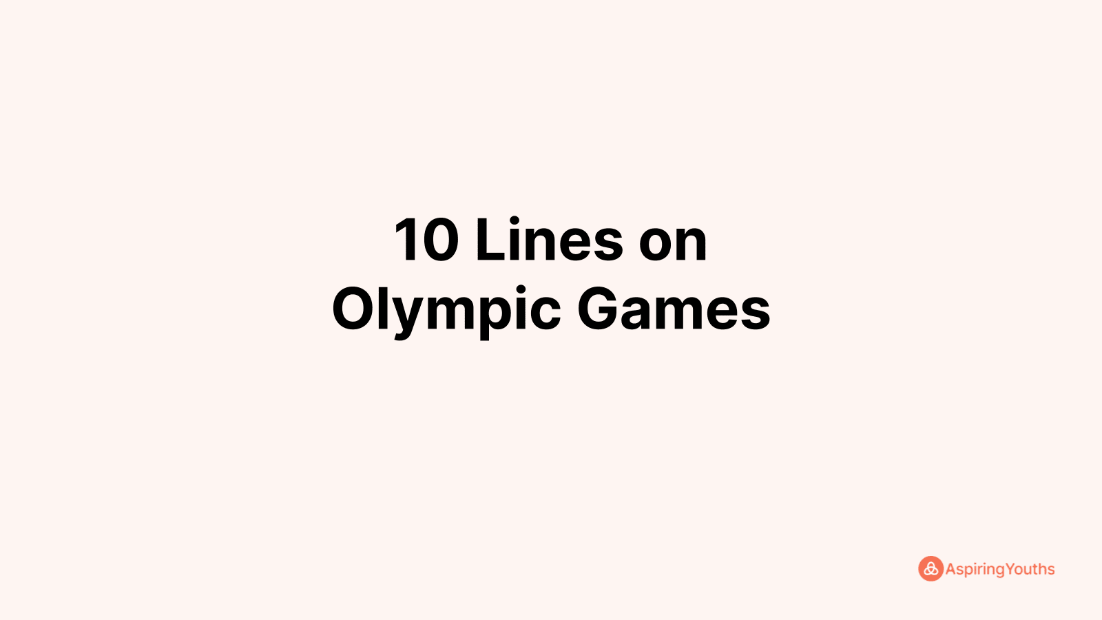 write-10-lines-on-olympic-games