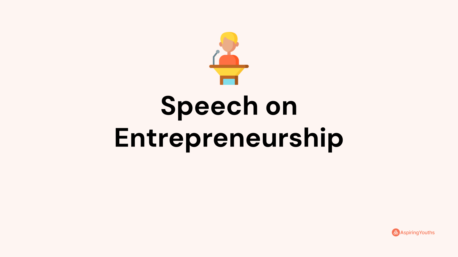 speech-on-entrepreneurship