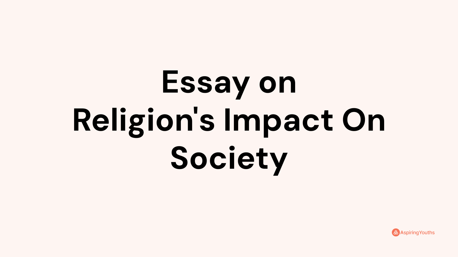 religion essay conclusion