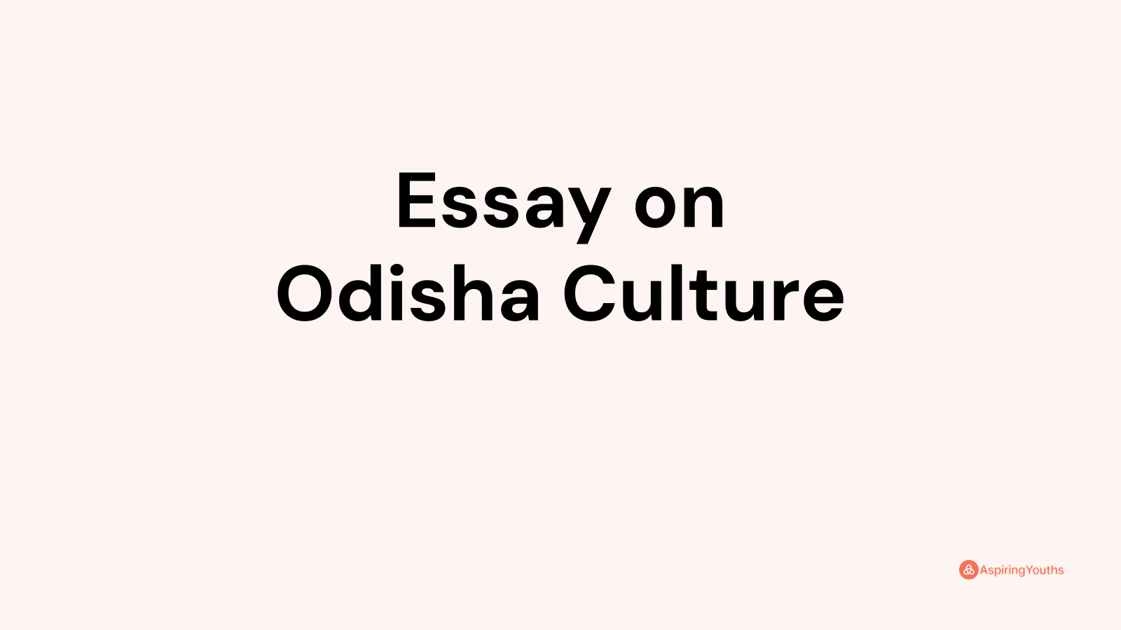 essay on culture of odisha