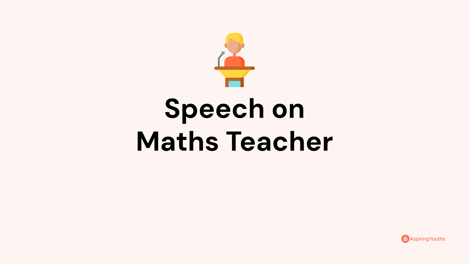 speech-on-maths-teacher