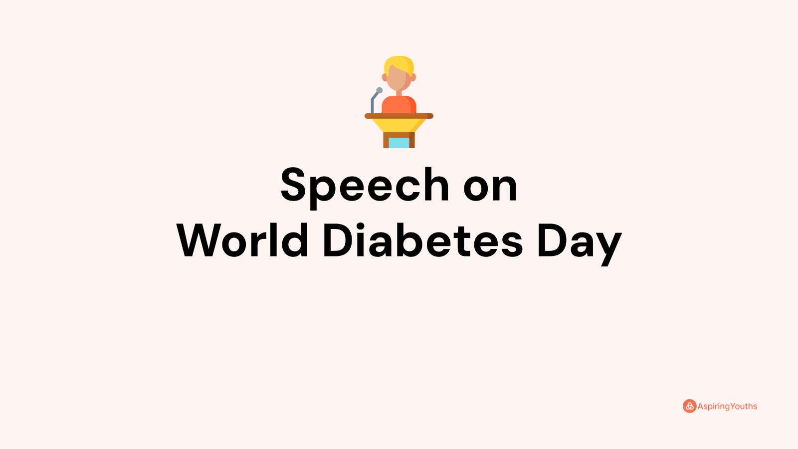 speech on world diabetes day