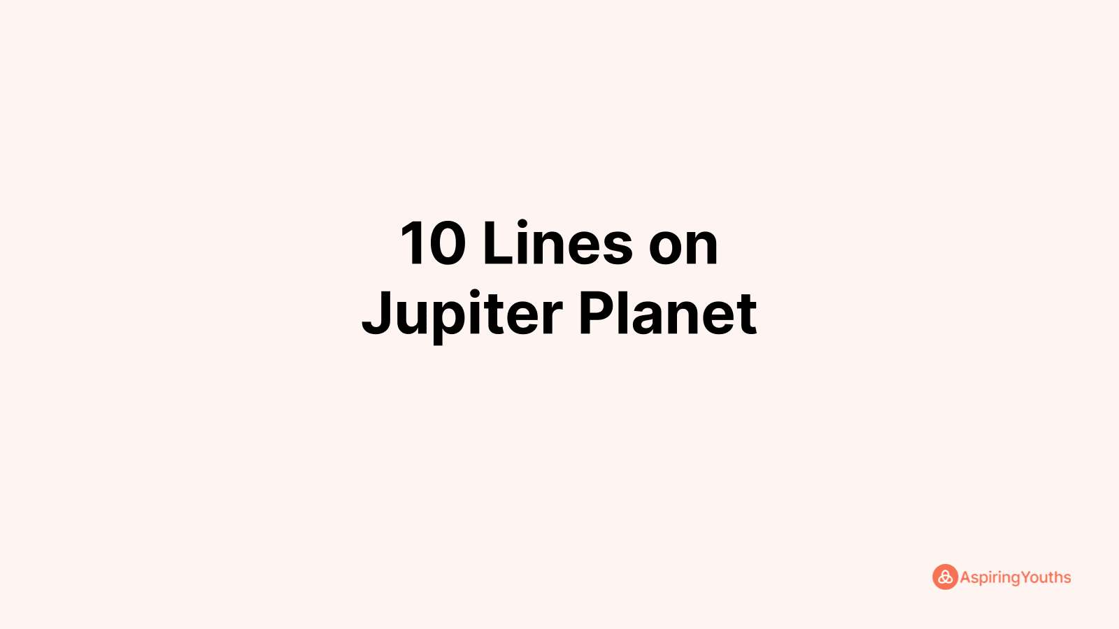 Write Lines On Jupiter Planet