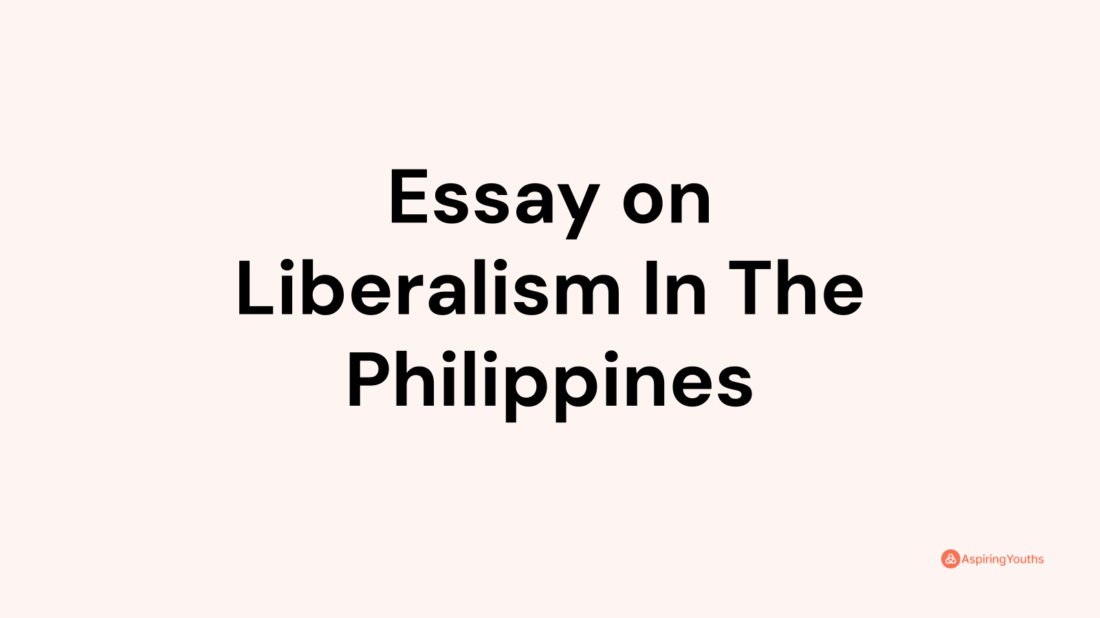 essay for liberal party