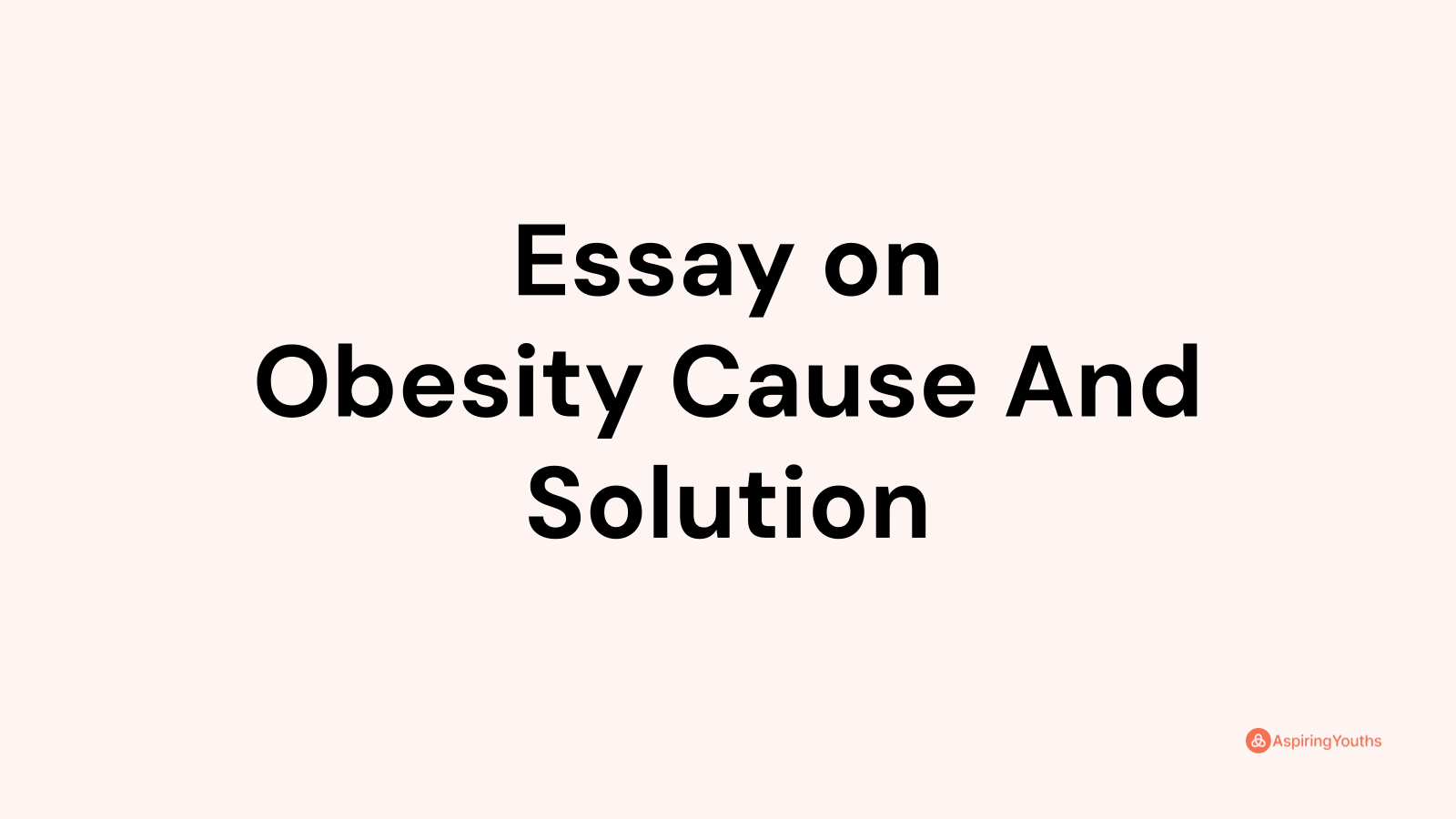 essay on obesity a curse