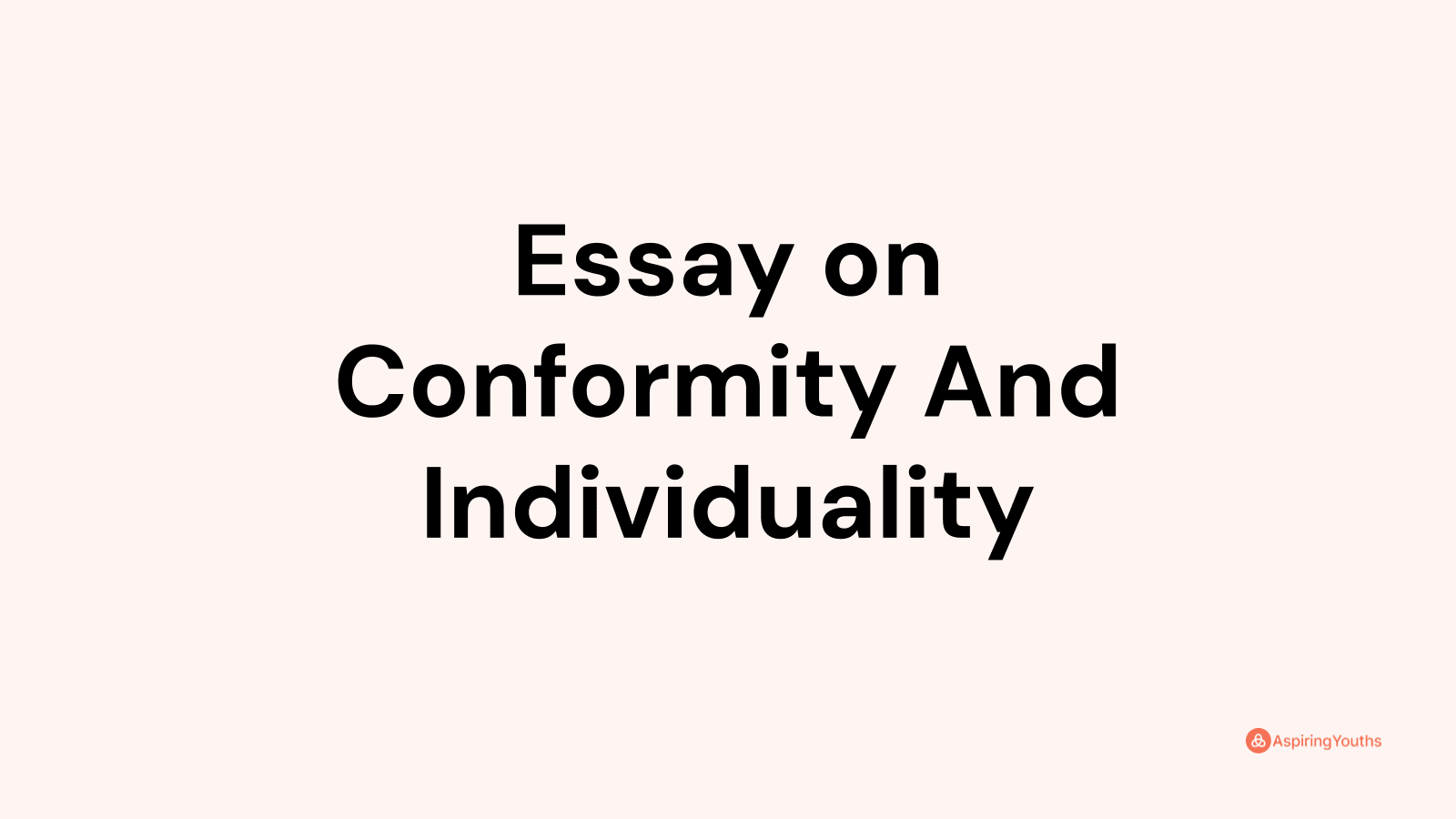 essay topics on conformity