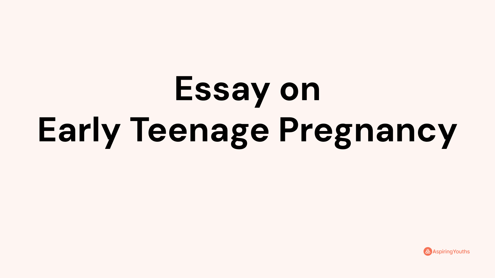 early pregnancy essay 200 words