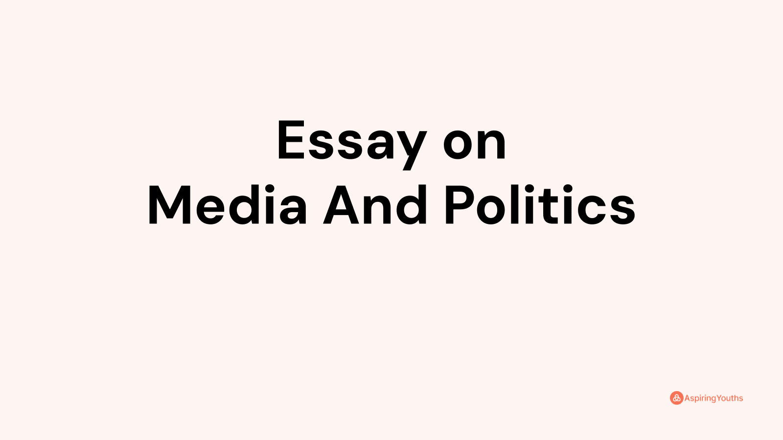 politics is everywhere essay