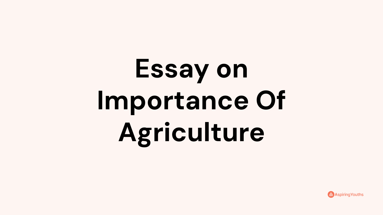 importance of agriculture essay in malayalam