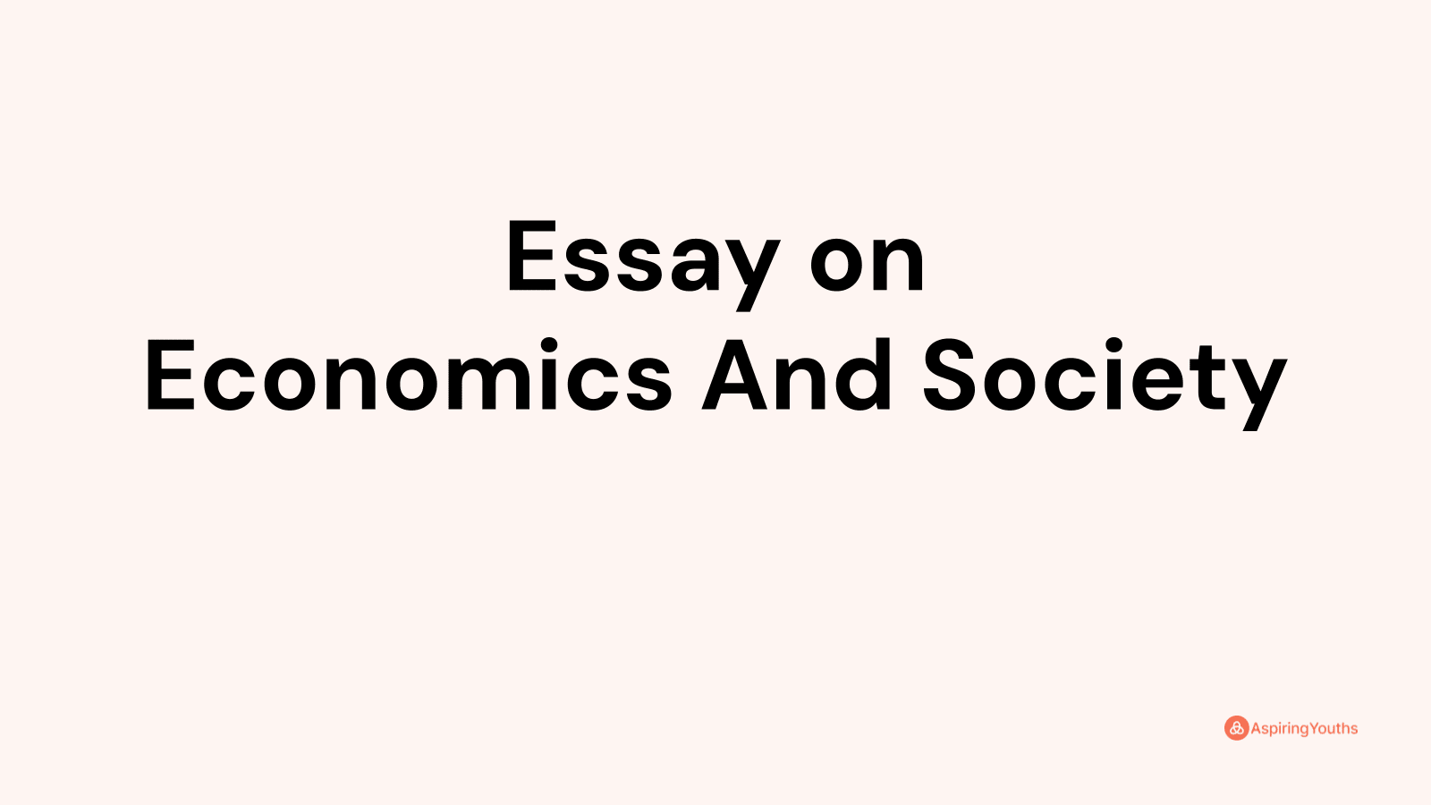 aeon essays on economics