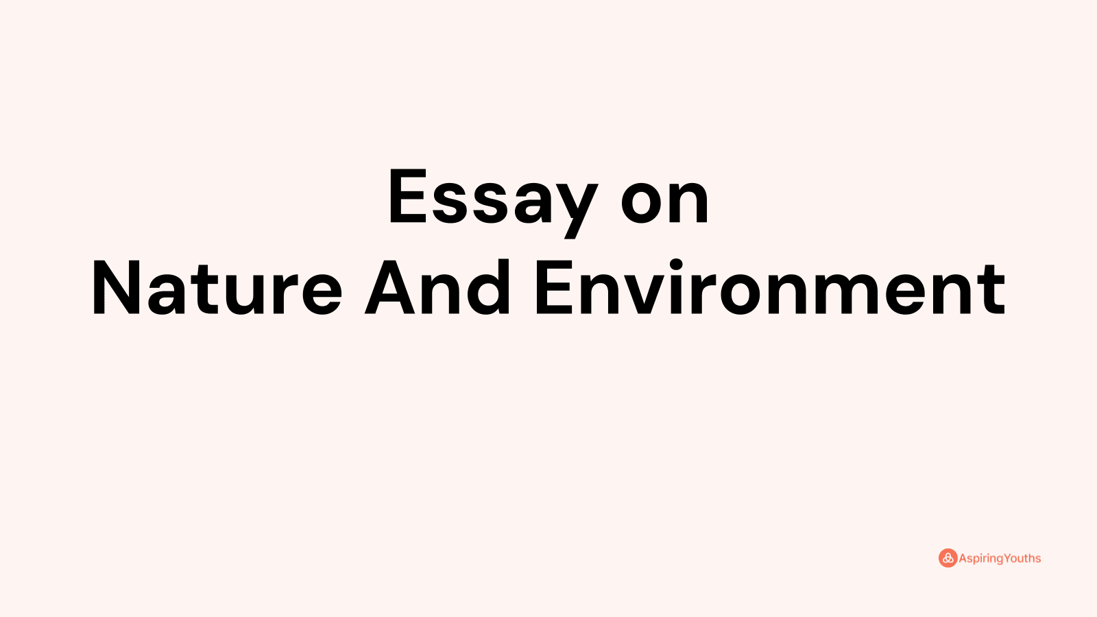 essay-on-nature-and-environment