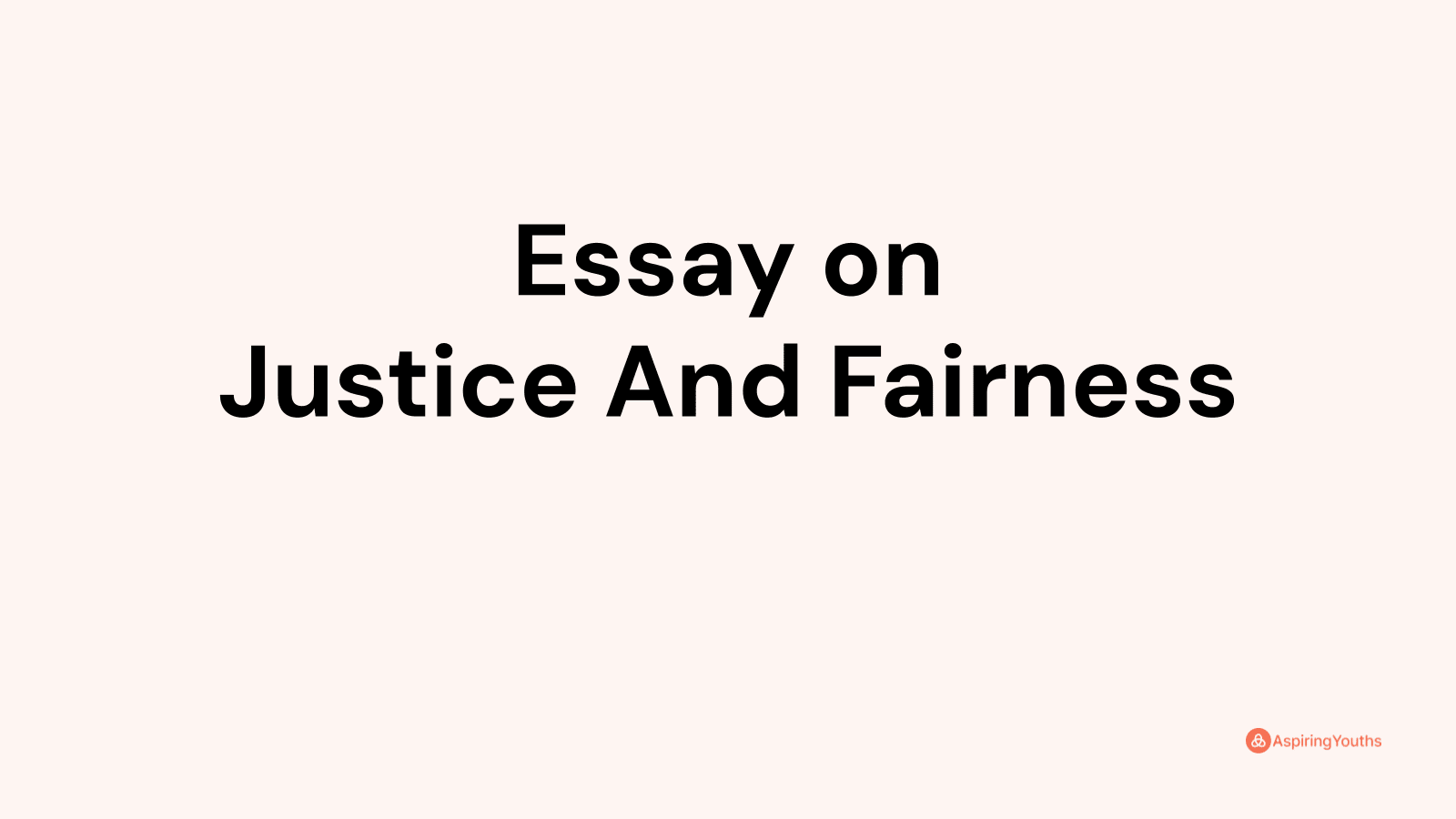 kant's philosophy on justice and fairness essay