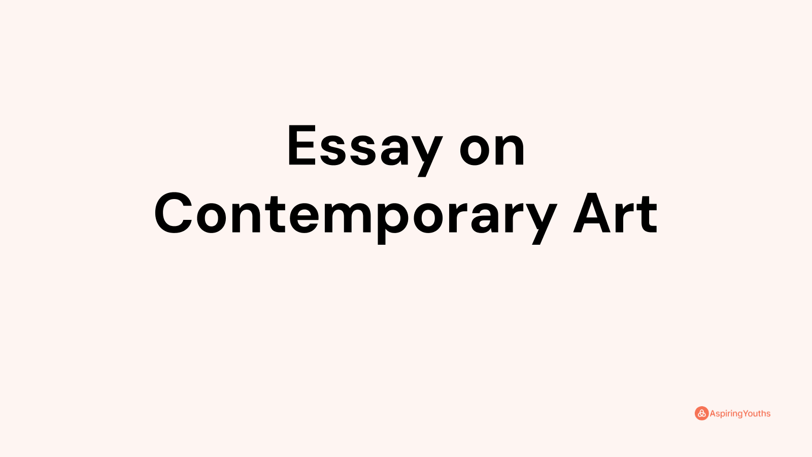 essay-on-contemporary-art