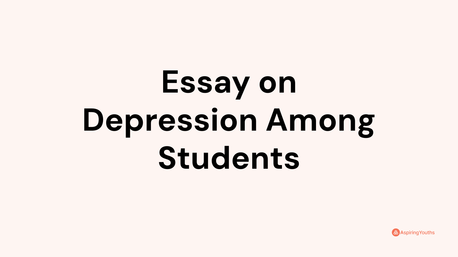 thesis on depression among students