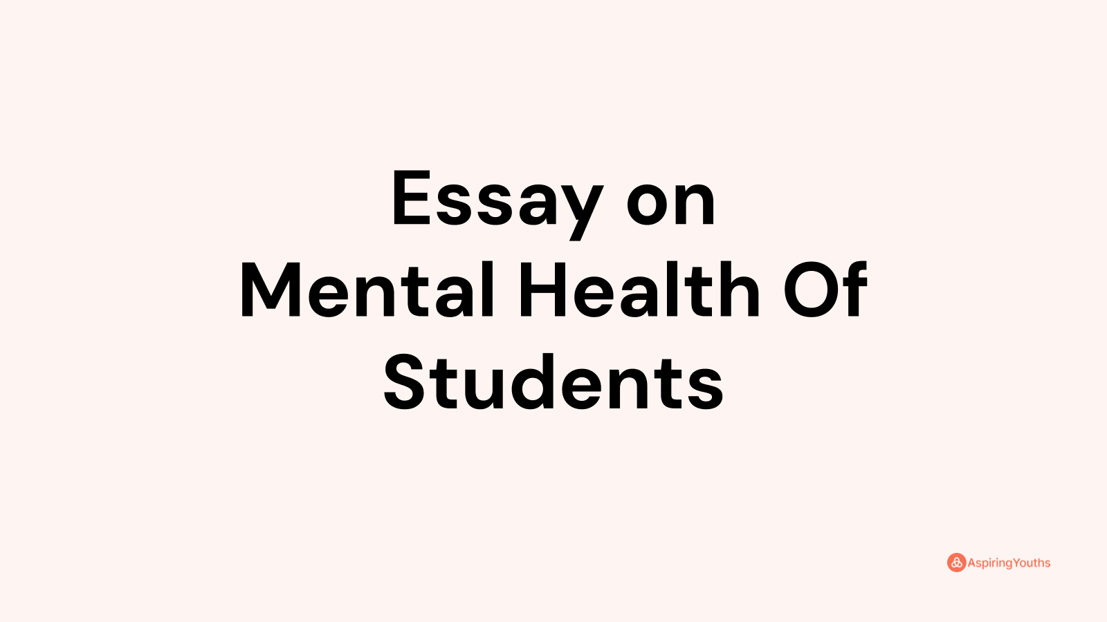 mental health days for students essay