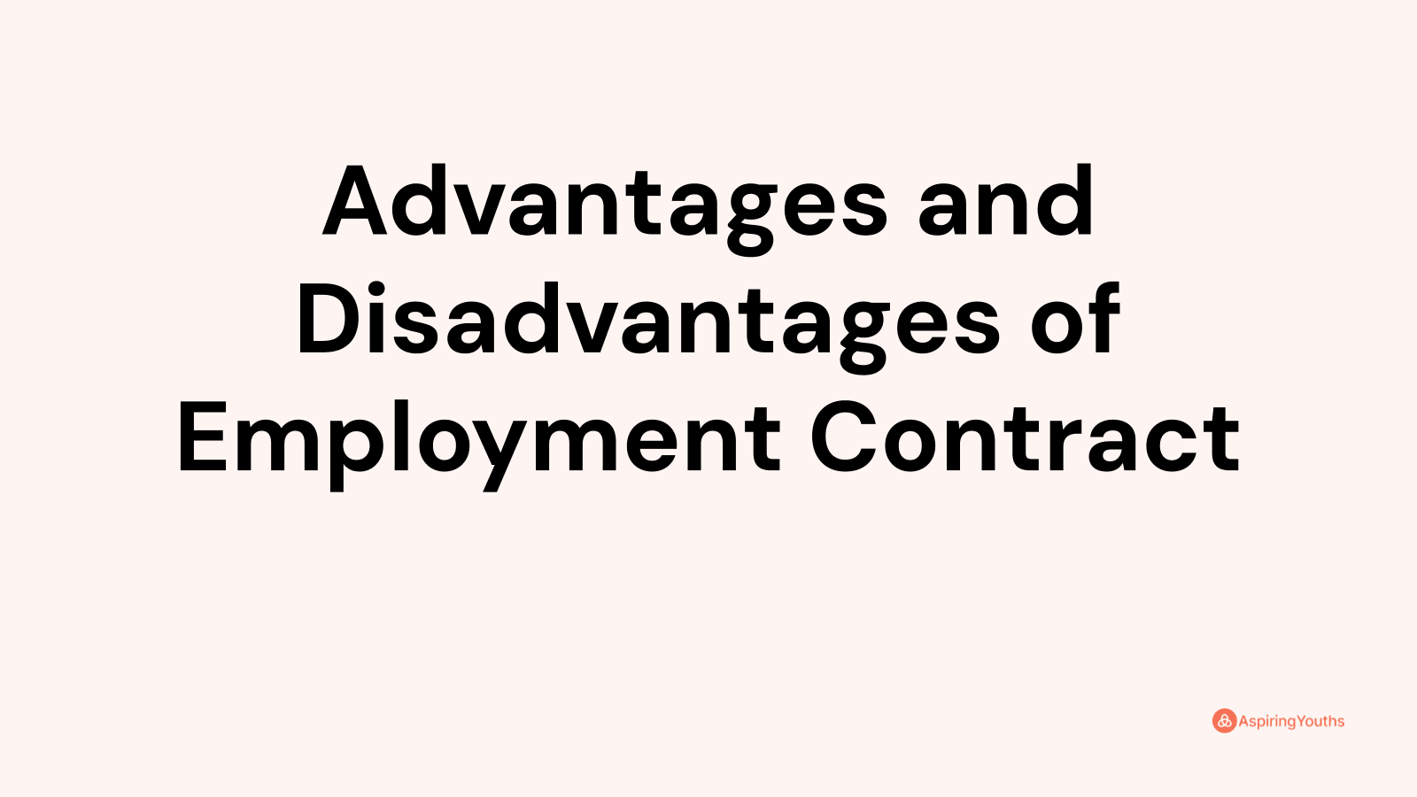 What Should An Employment Contract Look Like