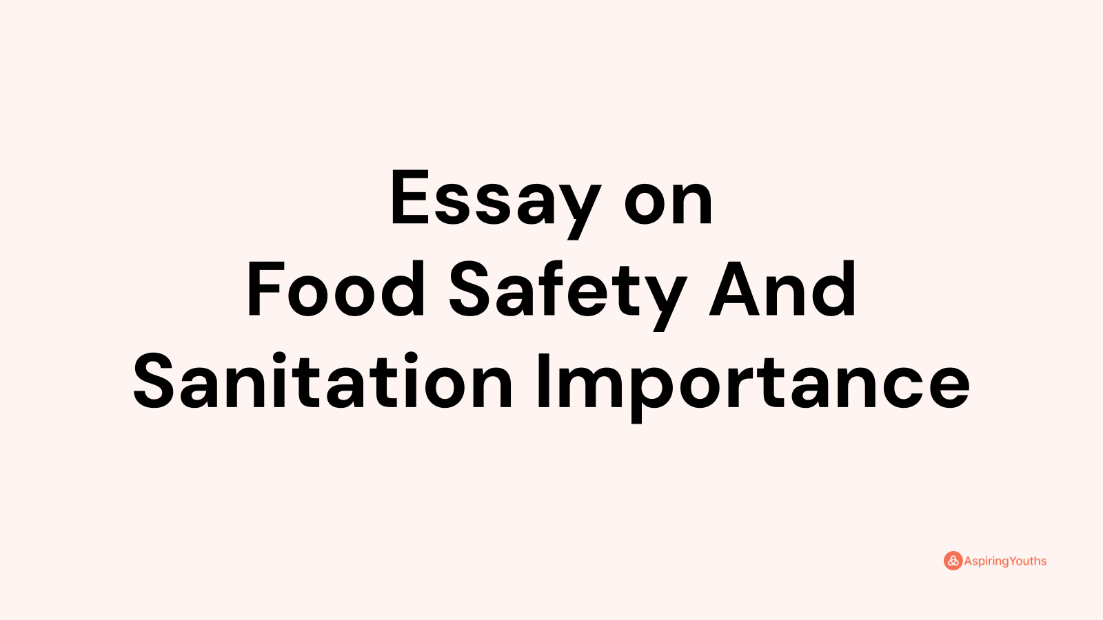 research paper about food safety and sanitation in the philippines