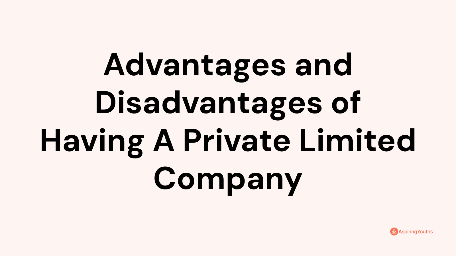 advantages-and-disadvantages-of-having-a-private-limited-company